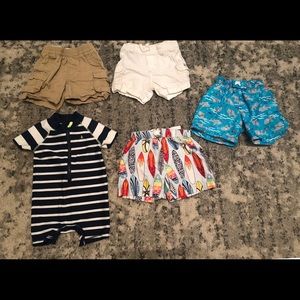 3 Swim 2 Shorts 6-9 Months